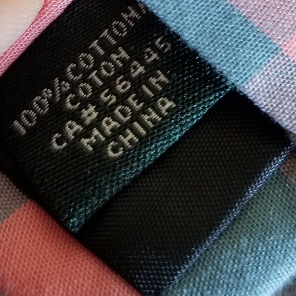 J. CREW Mens Plaid Tie - Picture 5 of 5